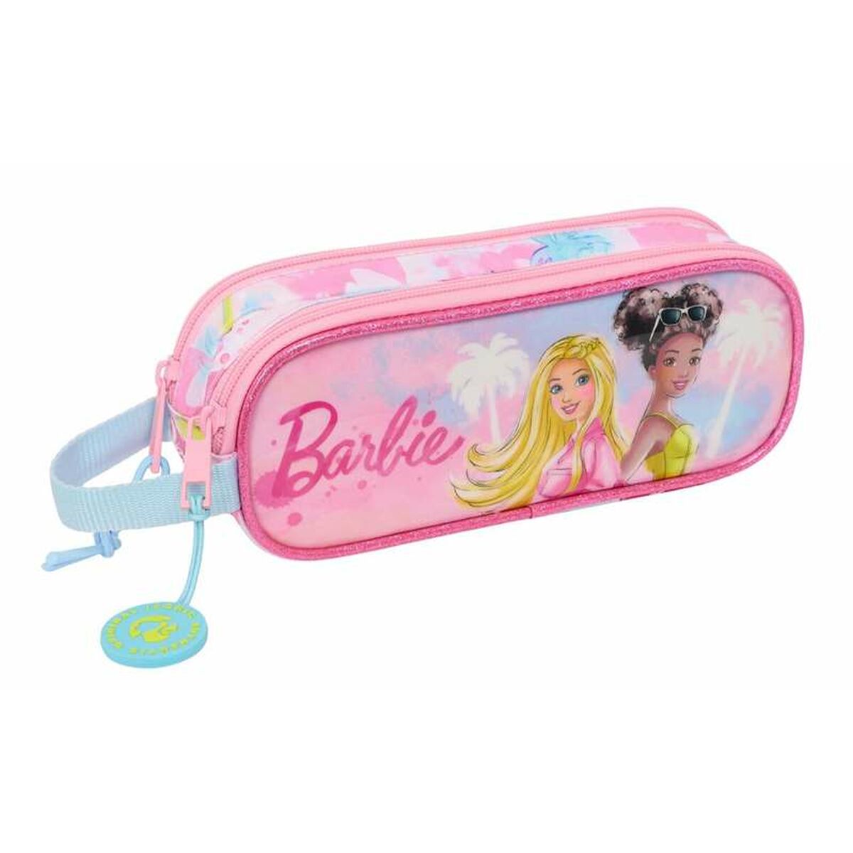Pennenetui met 2 vakken Barbie Painterly 21 x 8 x 6 cm-Topper Trend