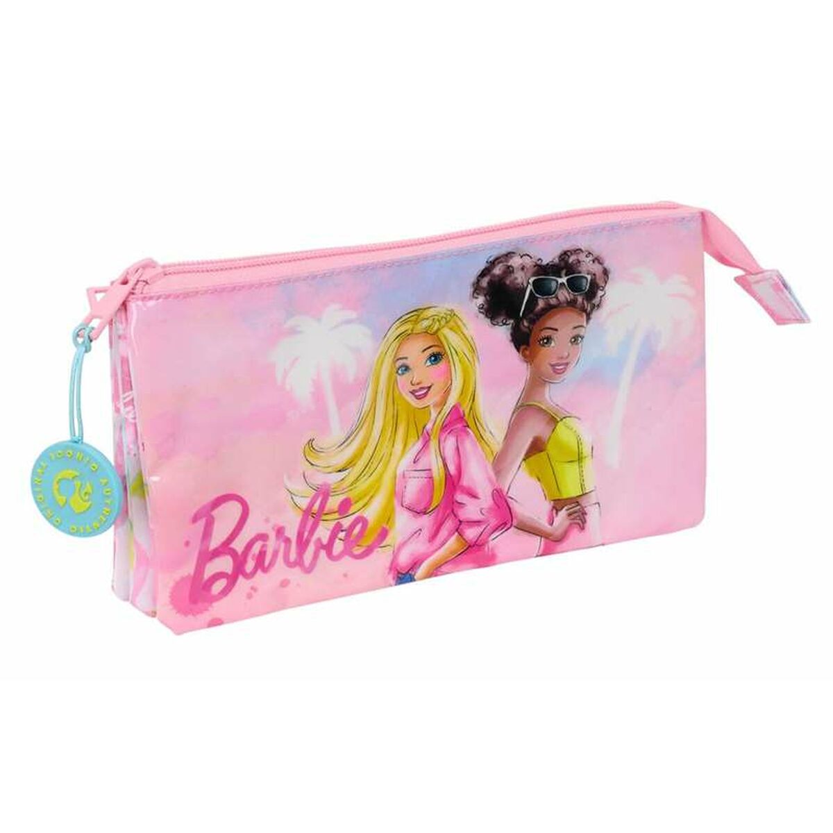 Pennenetui met 3 vakken Barbie Painterly 22 x 12 x 3 cm-Topper Trend