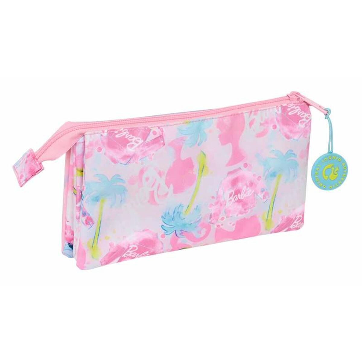 Pennenetui met 3 vakken Barbie Painterly 22 x 12 x 3 cm-Topper Trend