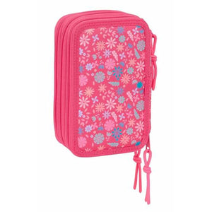 Driedubbele Pennenzak Safta 12,5 x 19,5 x 5,5 cm 37 Onderdelen-Topper Trend