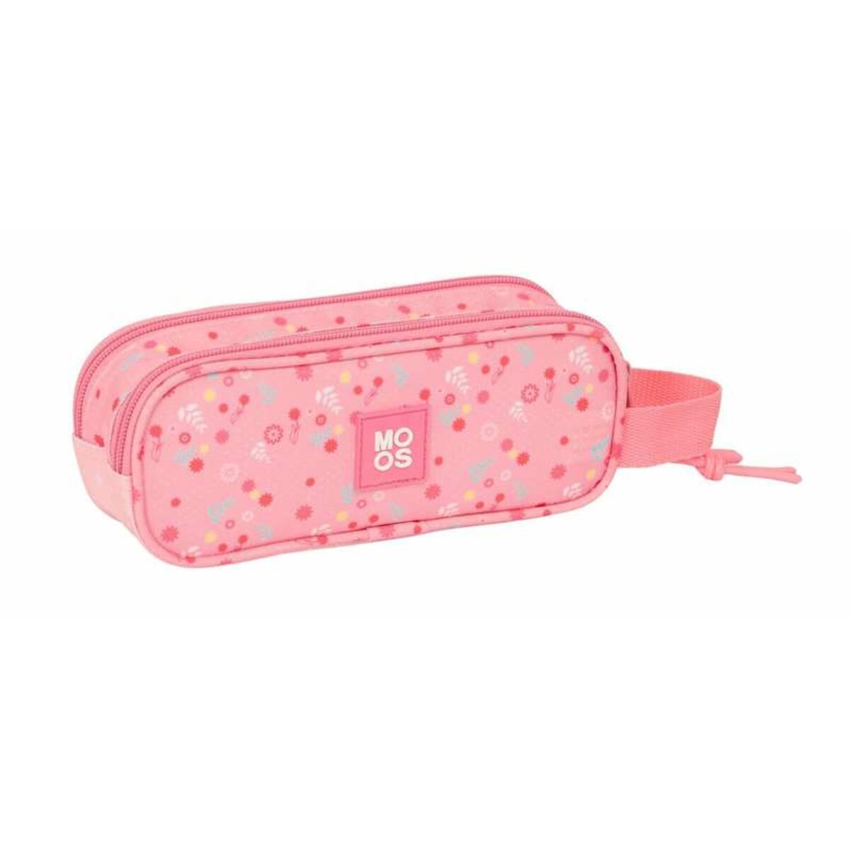 Pennenetui met 2 vakken Moos Passion 21 x 8 x 6 cm-Topper Trend