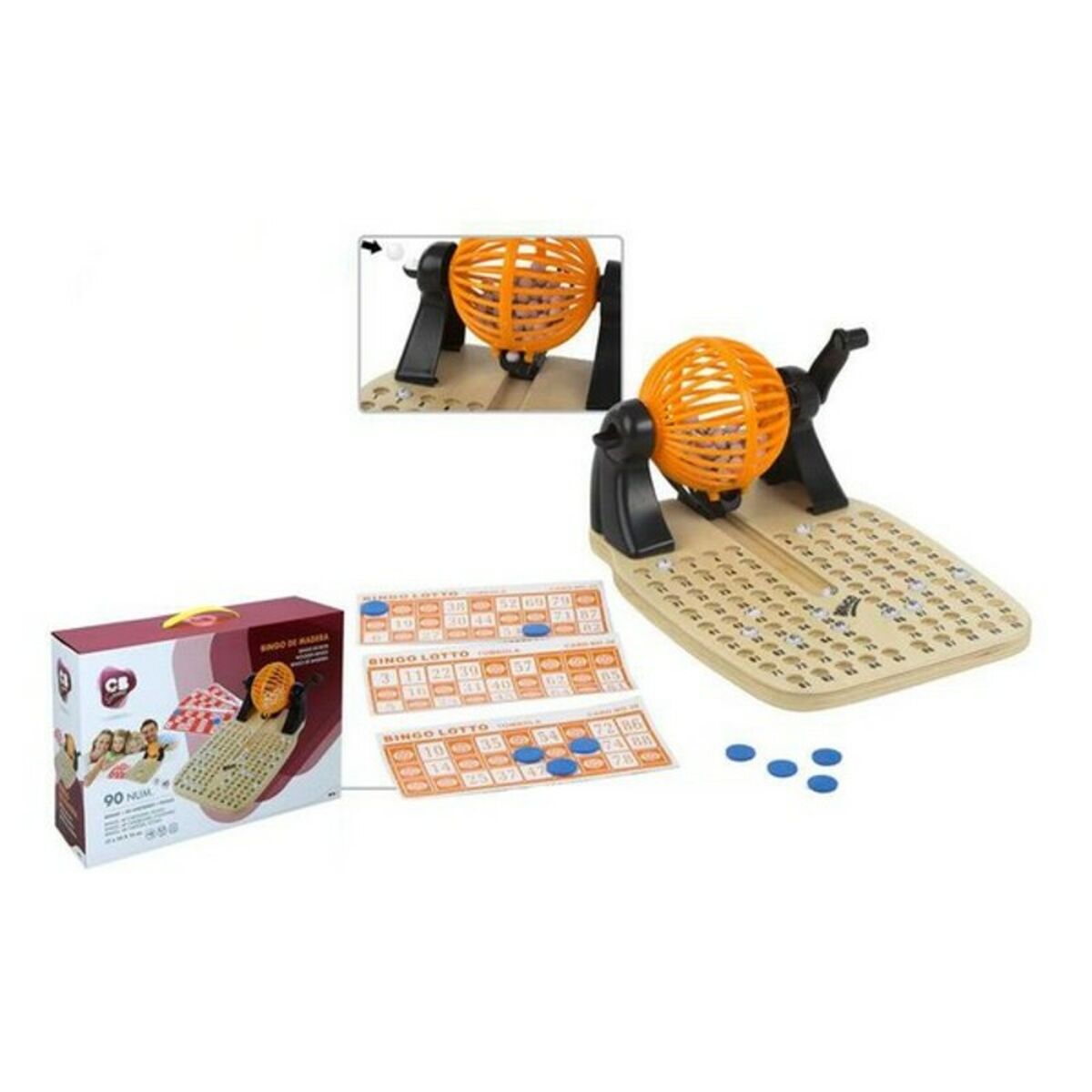 Bingo CB Games Colorbaby 28815 Hout Plastic-Topper Trend