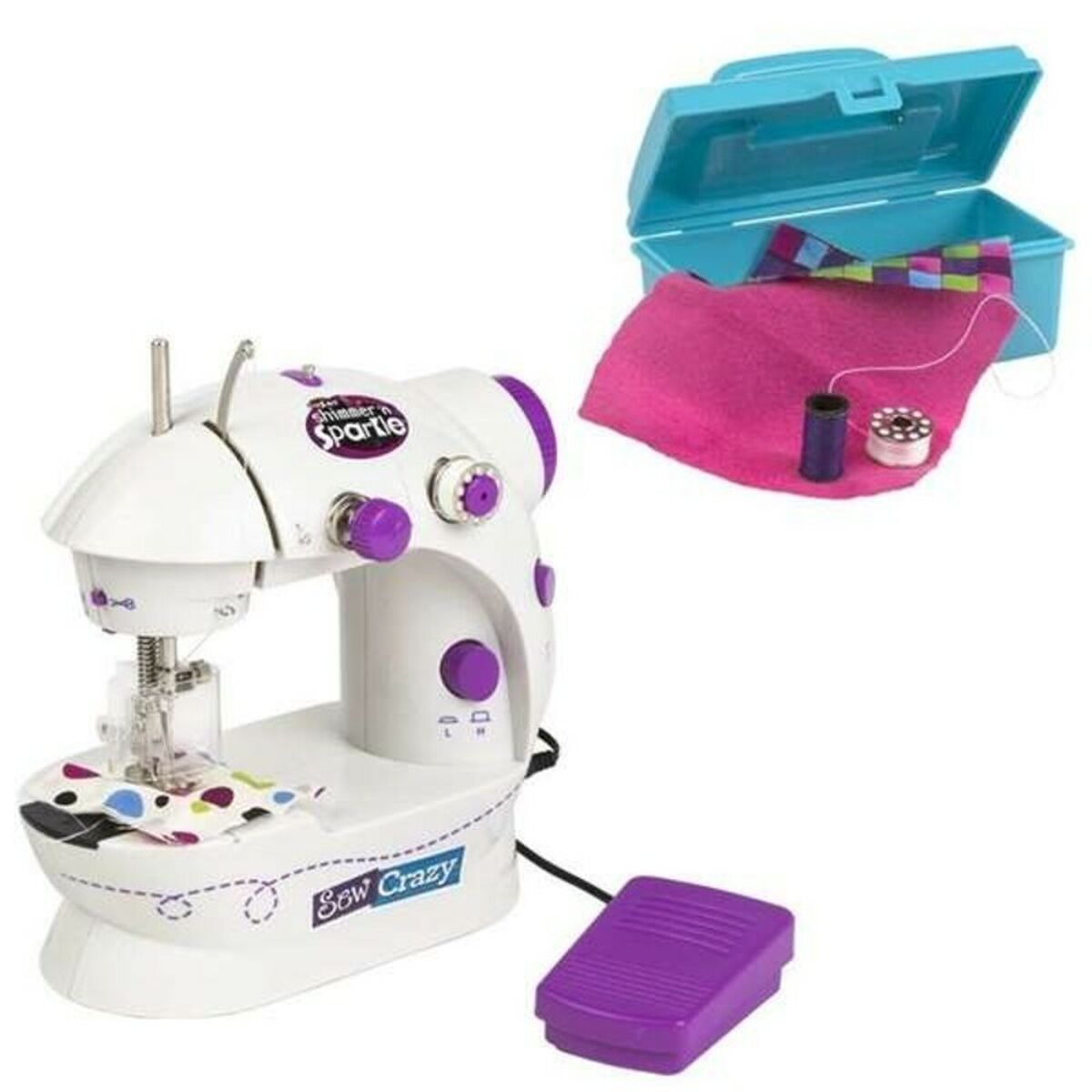 Naaimachine (speelgoed) Shimmer N Sparkle Colorbaby 44080-Topper Trend