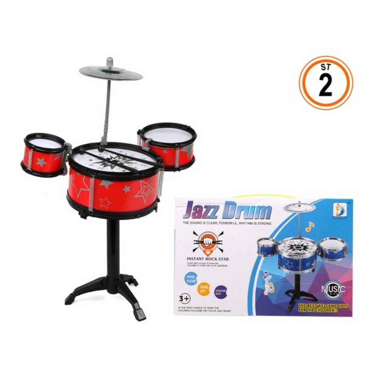 Drums 118186 27 x 18 cm-Topper Trend