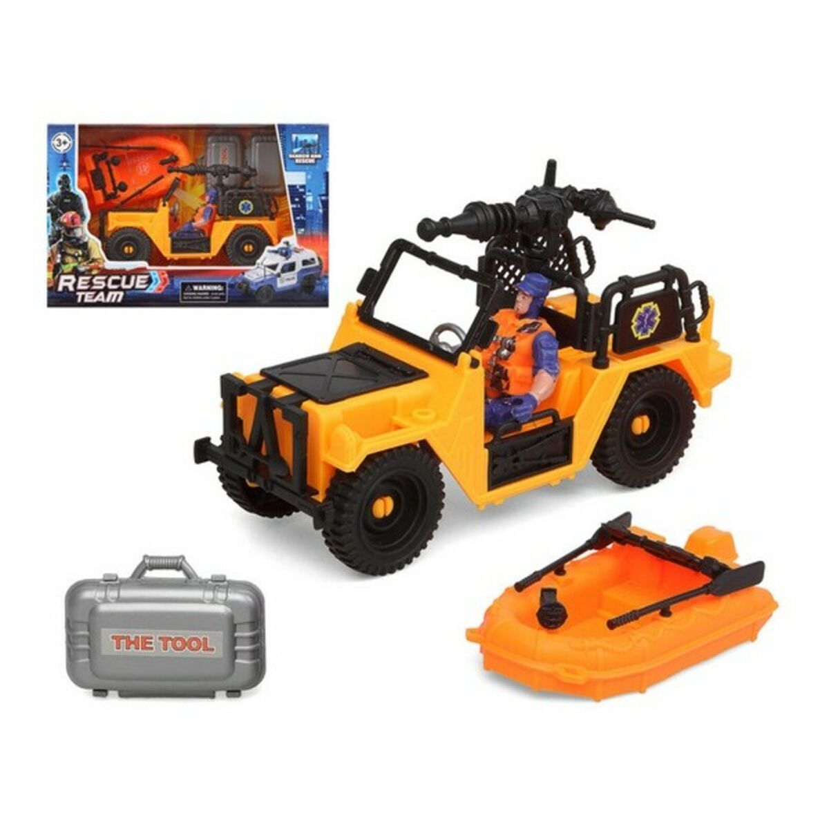 Playset Rescue Team Geel-Topper Trend