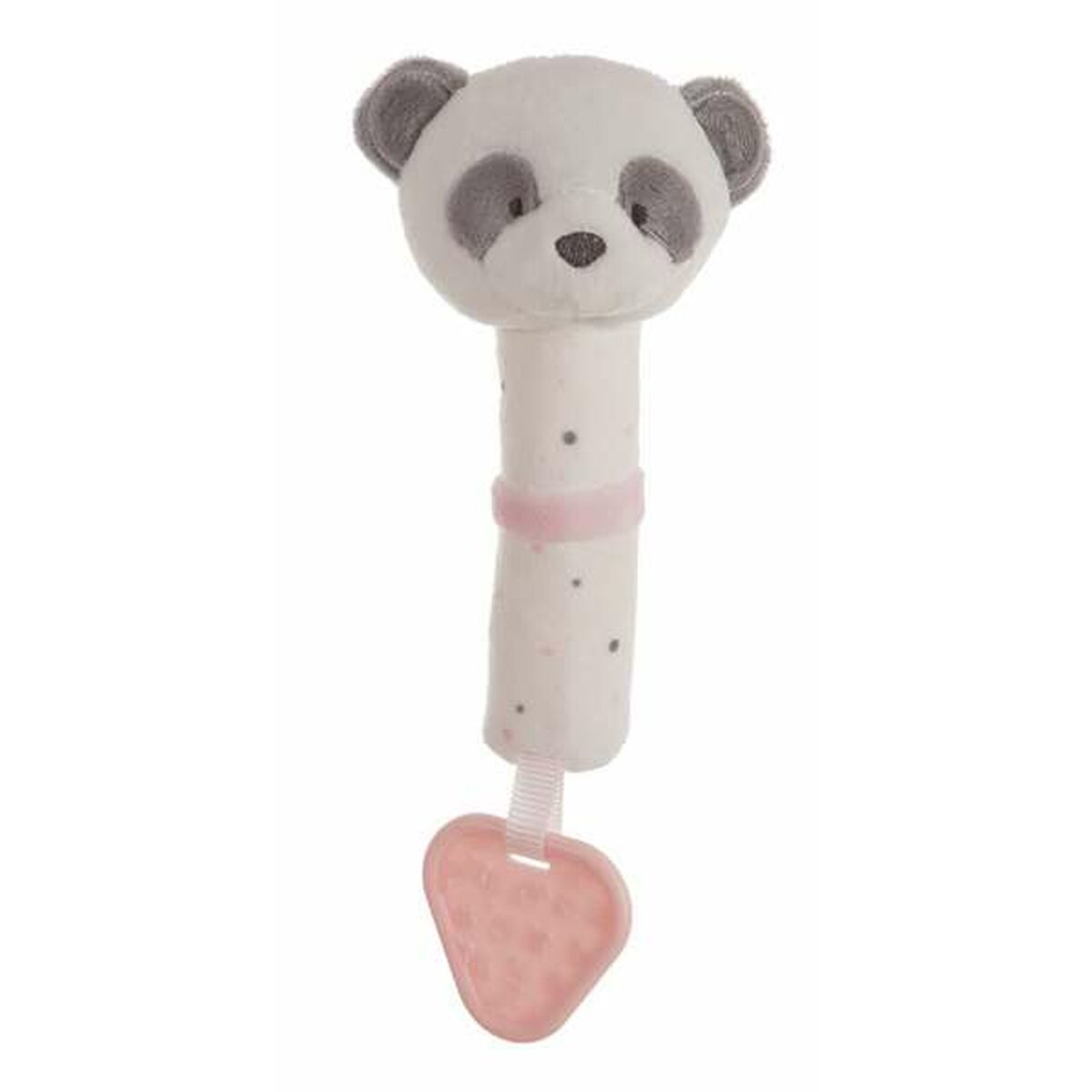 Bijtring voor baby's Pandabeer Roze 20cm-Topper Trend