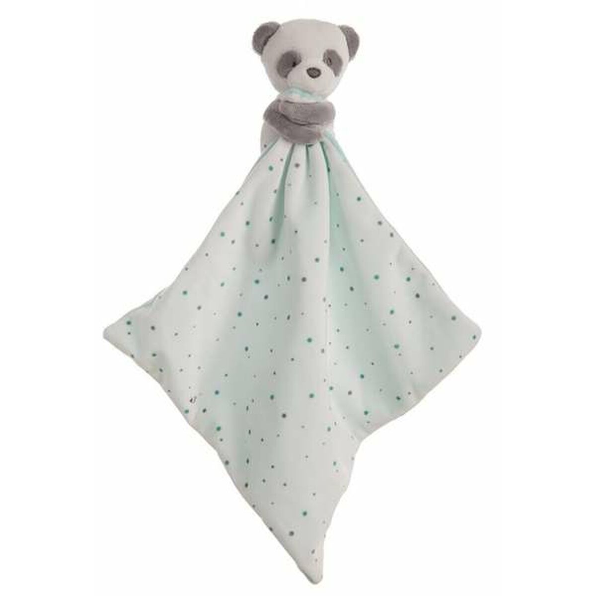 Baby Dekbed Baby Aquamarijn Pandabeer 25 x 25 cm-Topper Trend