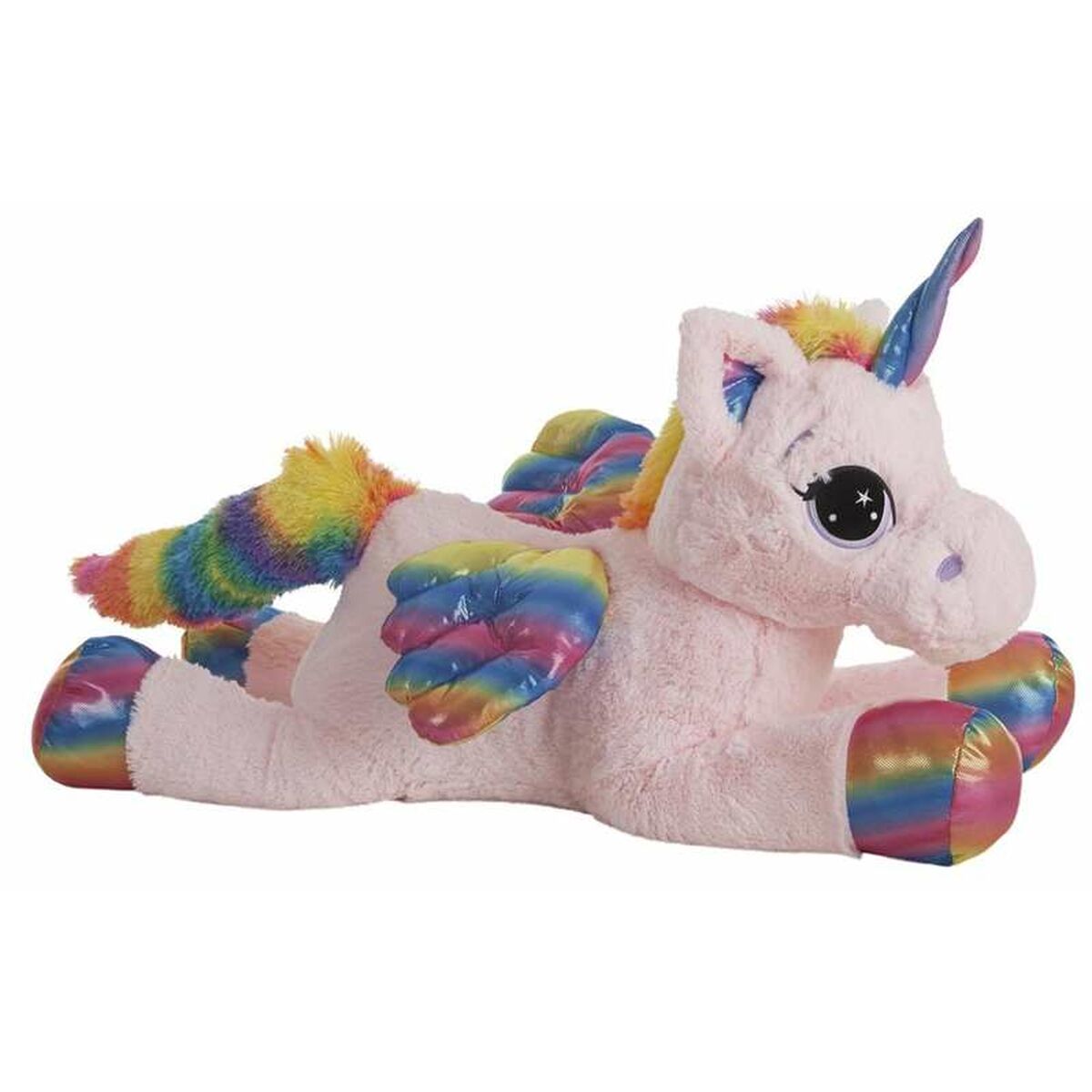 Knuffel Rainbow Eenhoorn 130 cm-Topper Trend