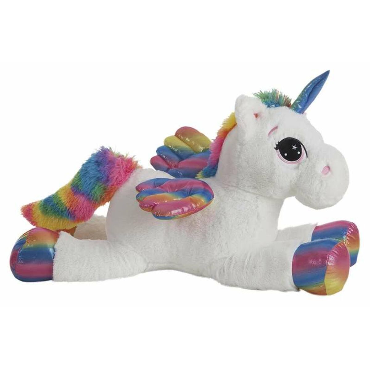 Knuffel Rainbow Eenhoorn 130 cm-Topper Trend