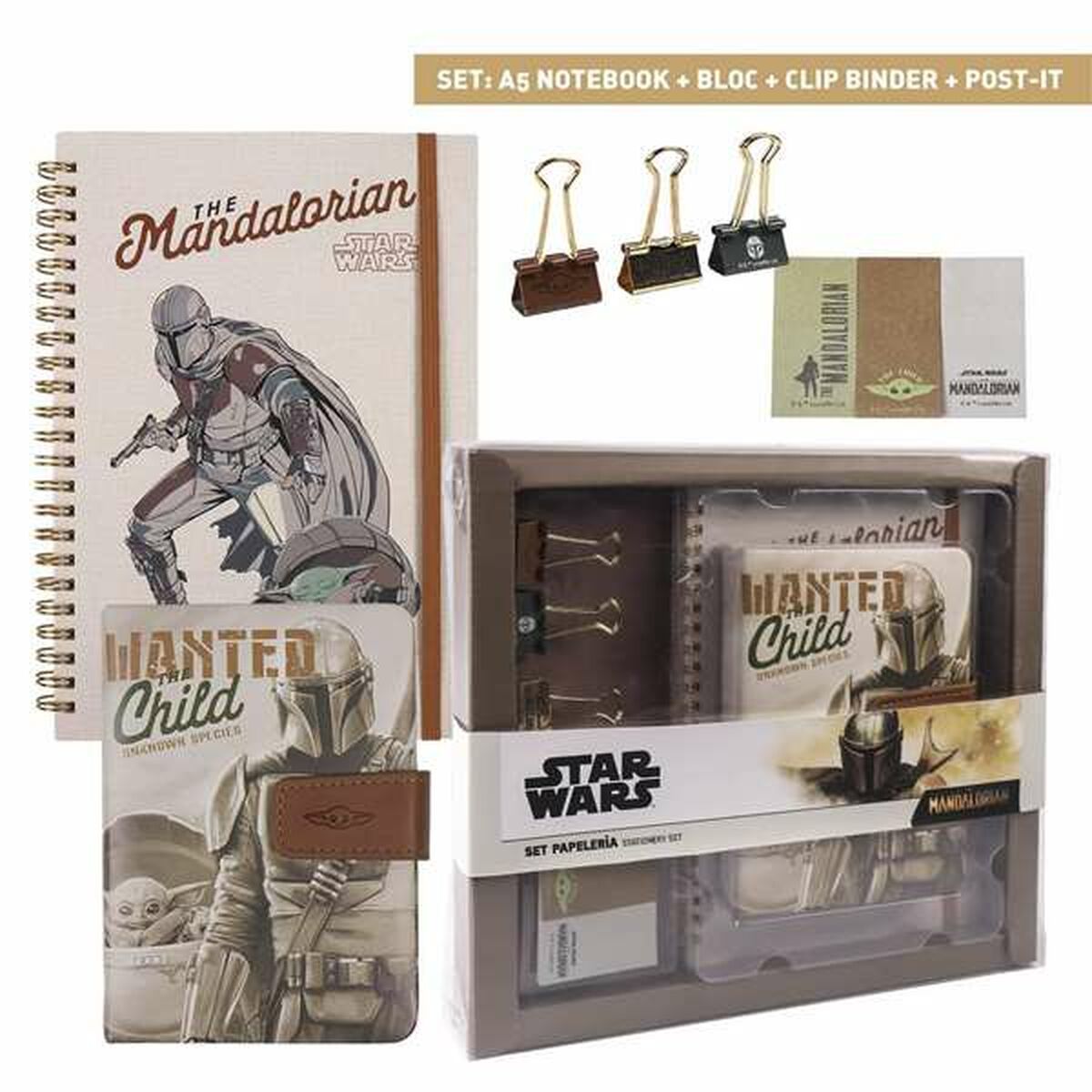 Schrijfset The Child The Mandalorian-Topper Trend