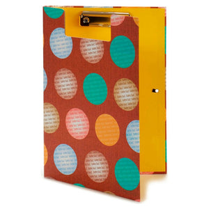 Map Pincello A4 Klemt Met deksel Cirkels-Topper Trend