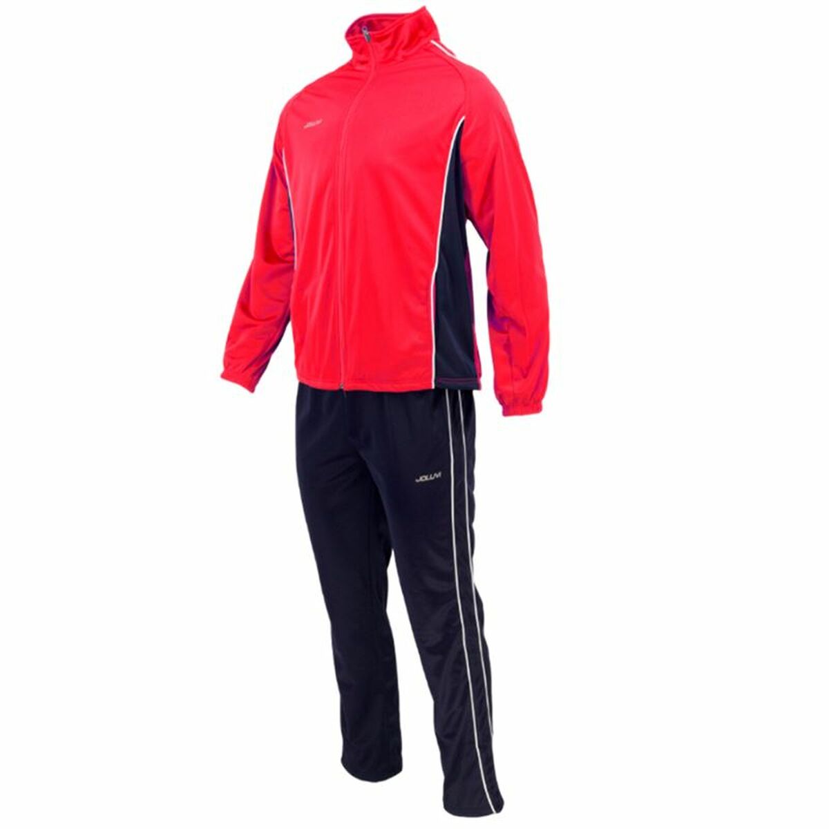 Joggingpak voor kinderen Joluvi Vip Rood Marineblauw 2 Onderdelen-Topper Trend