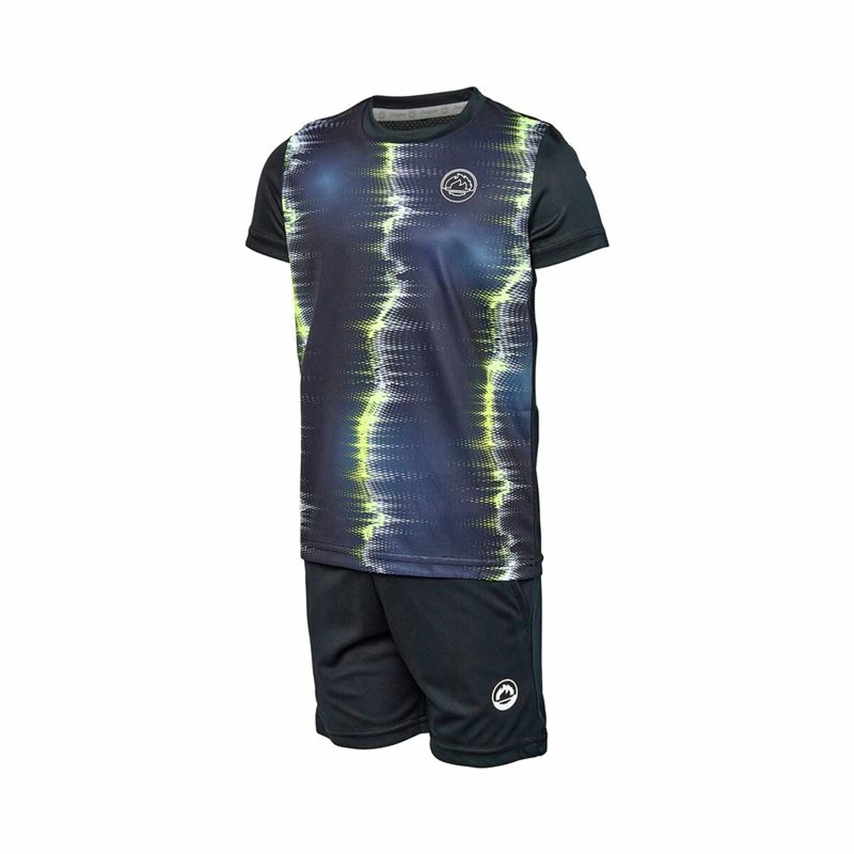 Sportoutfit voor kinderen J-Hayber Electro Zwart 2 Onderdelen-Topper Trend