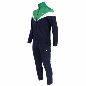 Joggingpak voor kinderen Joluvi Artix Groen Marineblauw 2 Onderdelen-Topper Trend