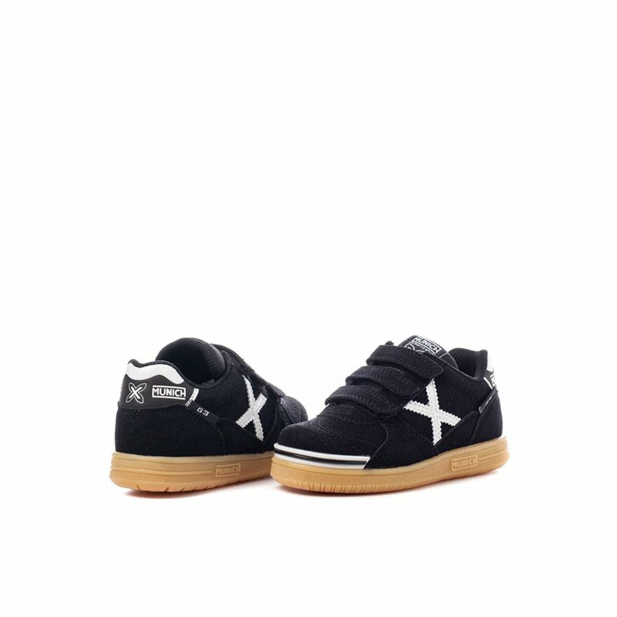 Baby's Sportschoenen Munich G-3 Profit Zwart-Topper Trend