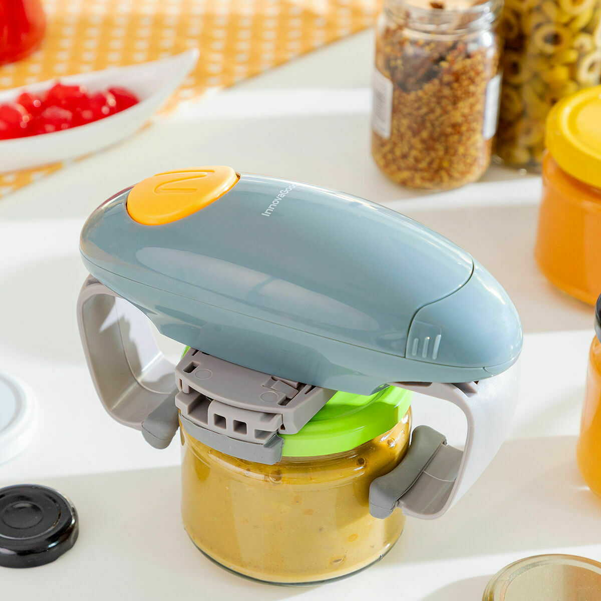 Elektrische Potten- en Bokaalopener InnovaGoods Multicolour (Refurbished B)-Topper Trend