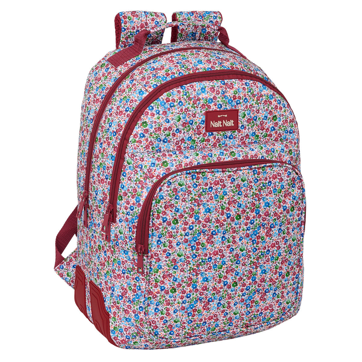 Schoolrugzak Safta Flores coimbra burdeos 32 x 42 x 15 cm-Topper Trend