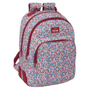 Schoolrugzak Safta Flores coimbra burdeos 32 x 42 x 15 cm-Topper Trend