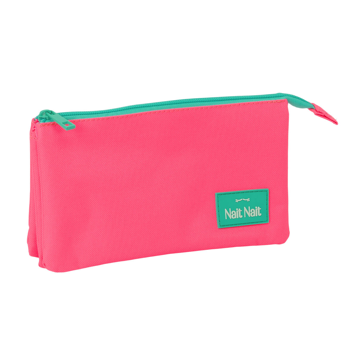 Schoolpennenzak Safta Rosa fluor 22 x 12 x 3 cm-Topper Trend
