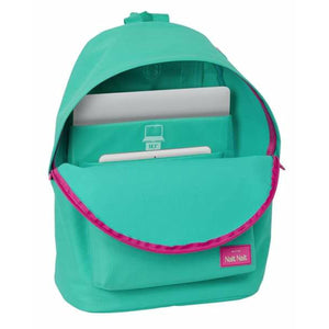 Laptoptas Nait Nait Groen 31 x 41 x 16 cm 14,1"-Topper Trend