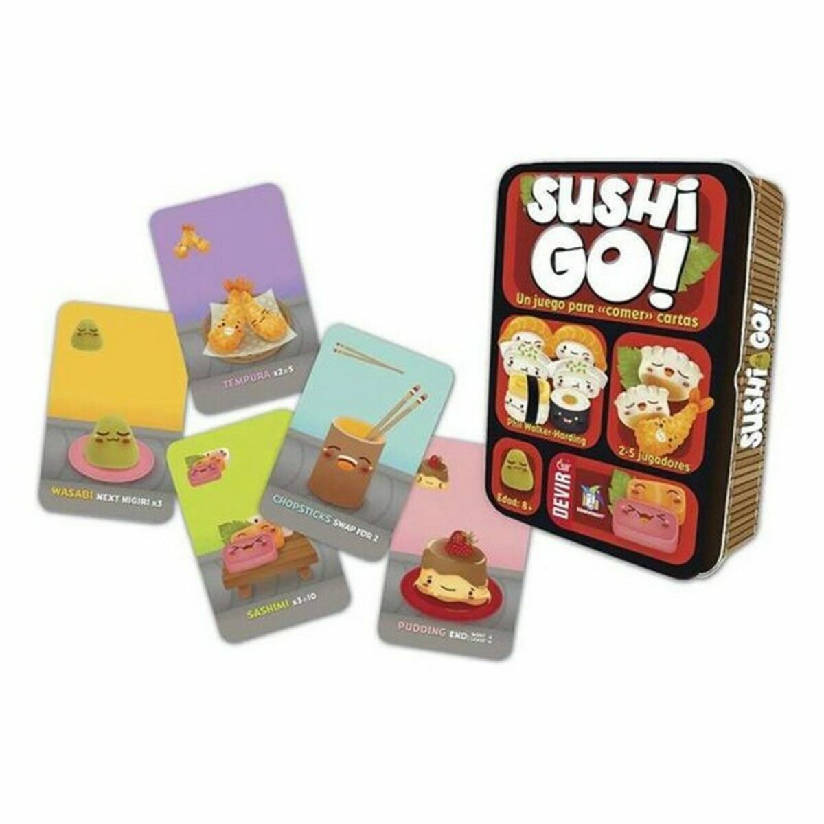 Kaartspellen Sushi Go! Devir 221855 (ES) (ES)-Topper Trend