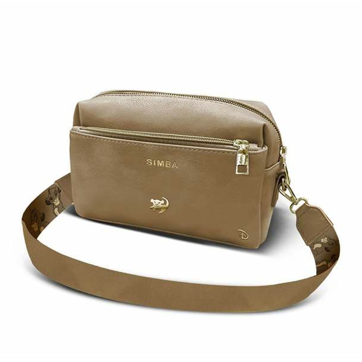 Schoudertas The Lion King Savage Taupe 23 x 10 x 16 cm-Topper Trend