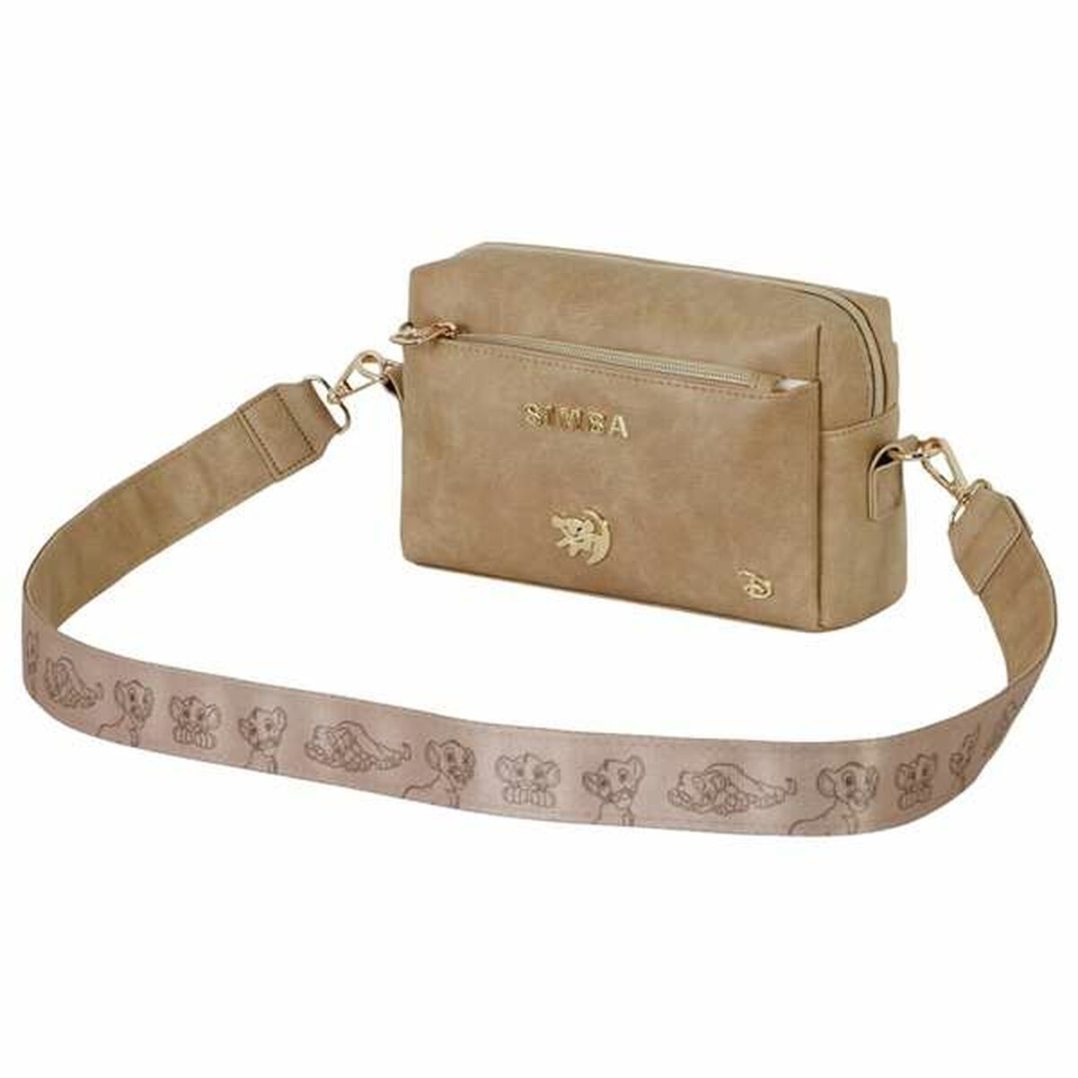 Schoudertas The Lion King Savage Taupe 23 x 10 x 16 cm-Topper Trend