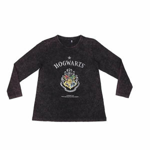Shirt met lange mouwen voor kinderen Harry Potter Donker grijs 14 Jaar-Topper Trend