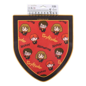 Schrijfset Harry Potter Rood Schrift (30 x 30 x 1 cm)-Topper Trend