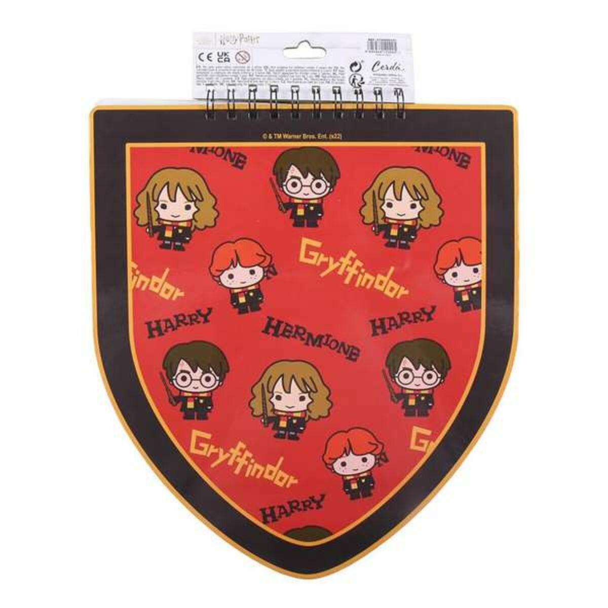 Schrijfset Harry Potter Rood Schrift (30 x 30 x 1 cm)-Topper Trend