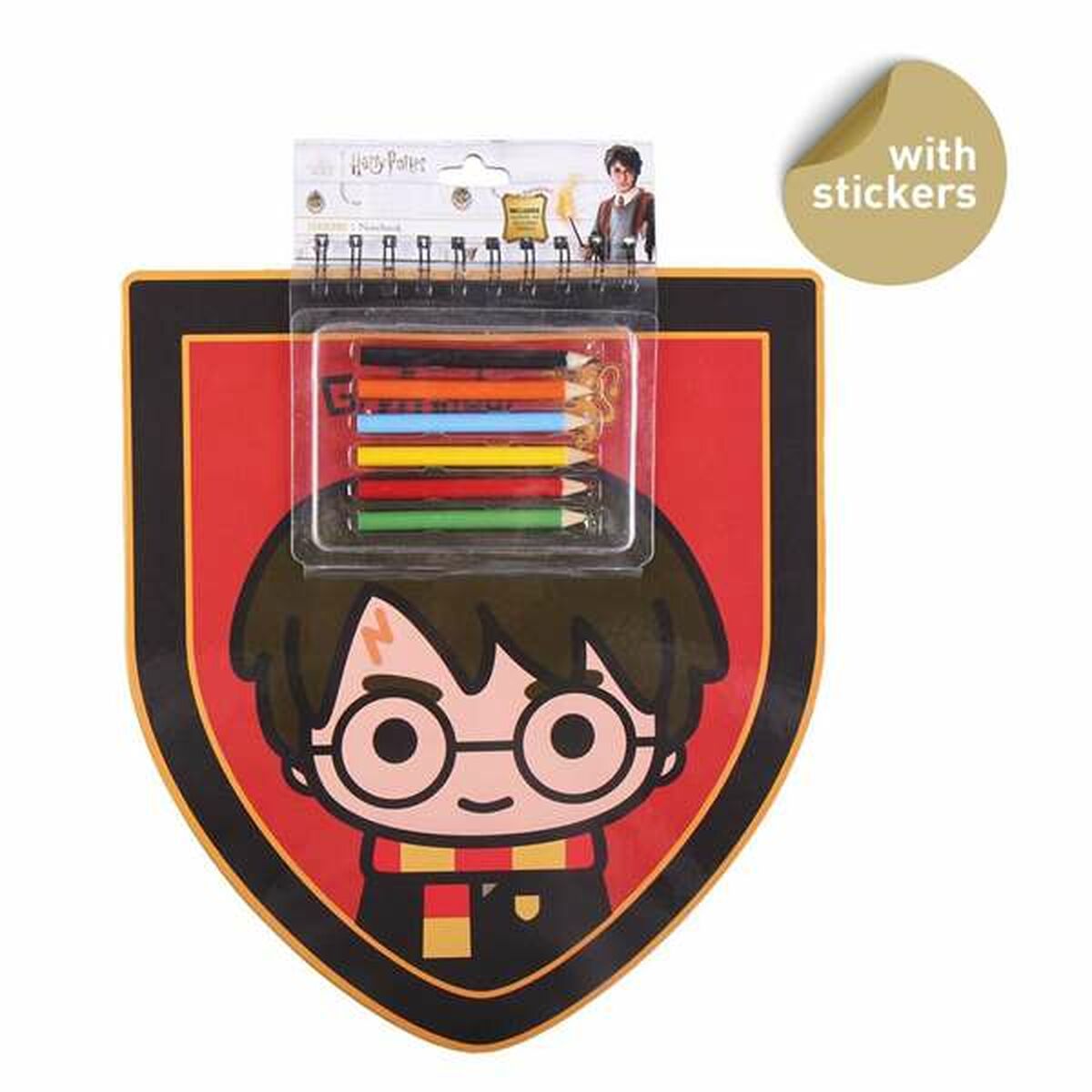 Schrijfset Harry Potter Rood Schrift (30 x 30 x 1 cm)-Topper Trend
