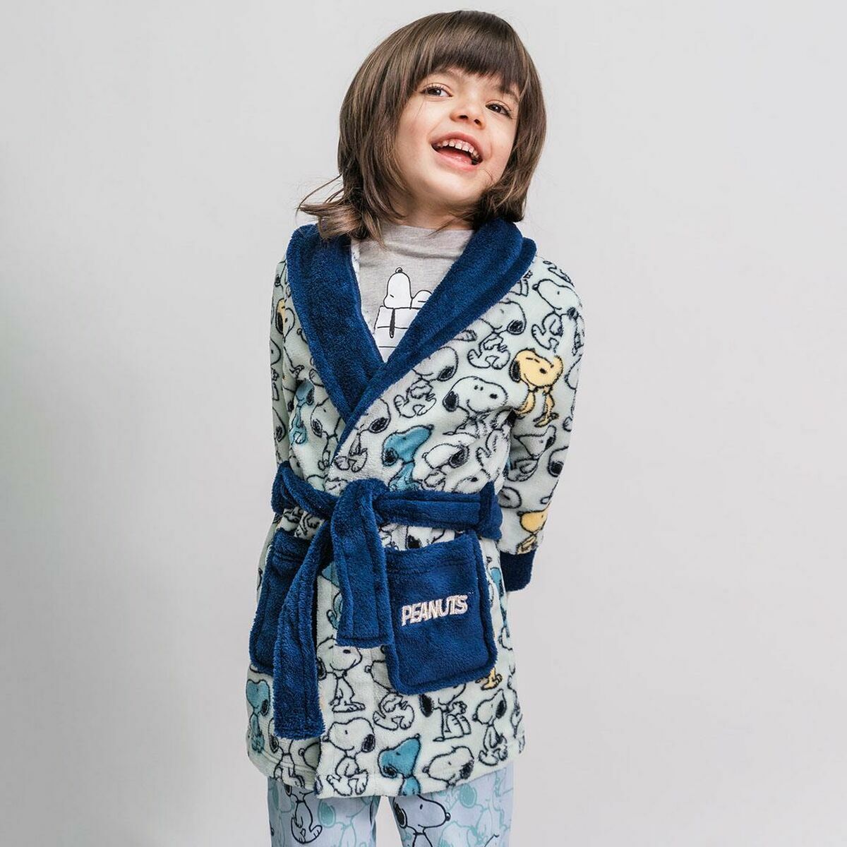 Kinderkamerjas Snoopy 30 1 30 Groen-Topper Trend