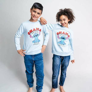Sweatshirt zonder Capuchon voor Meisjes Stitch-Topper Trend