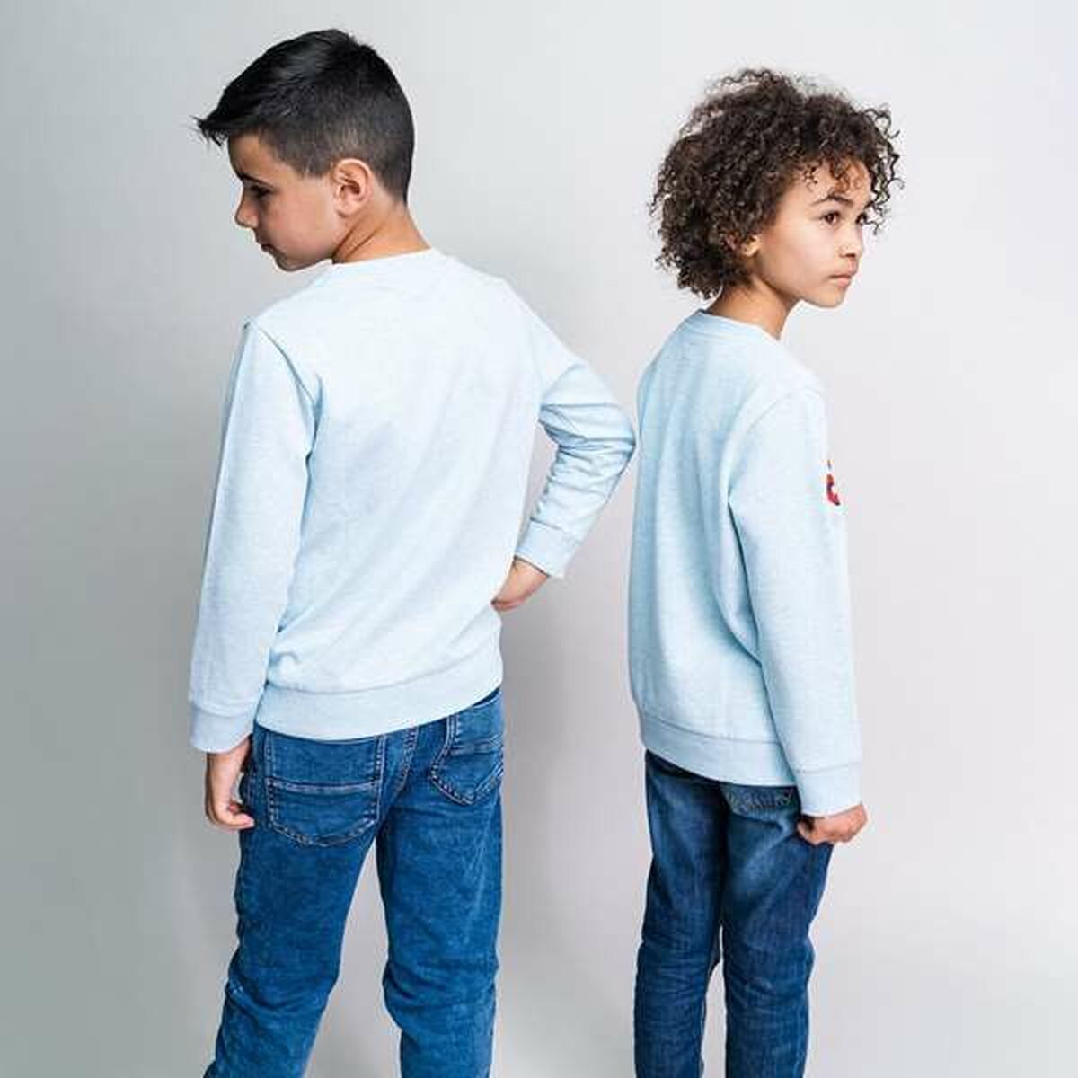 Sweatshirt zonder Capuchon voor Meisjes Stitch-Topper Trend