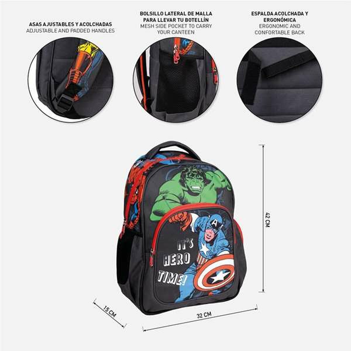 Schoolrugzak The Avengers-Topper Trend