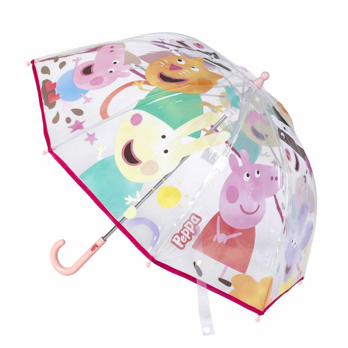 Paraplu Peppa Pig Ø 71 cm Transparant-Topper Trend