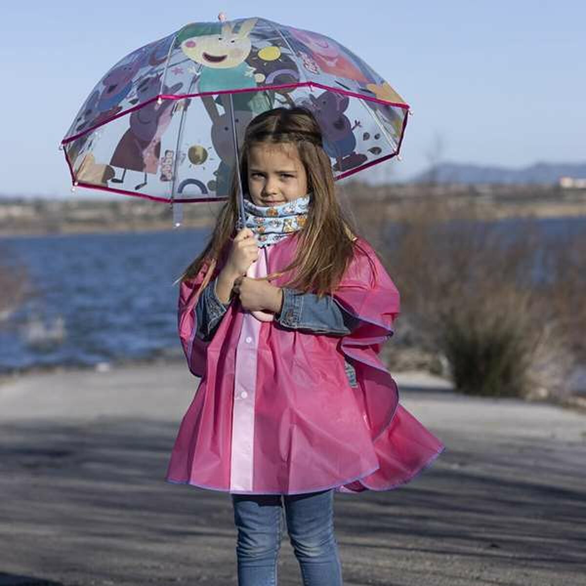 Paraplu Peppa Pig Ø 71 cm Transparant-Topper Trend