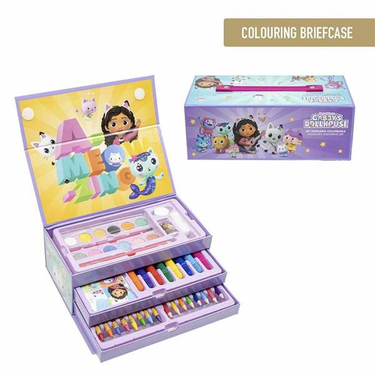 Schrijfset Gabby's Dollhouse 42 Onderdelen-Topper Trend