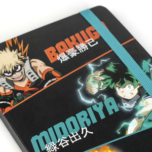 Schrijfset My Hero Academia Zwart 2 Onderdelen-Topper Trend