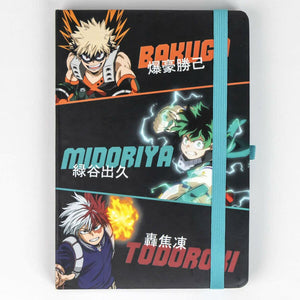 Schrijfset My Hero Academia Zwart 2 Onderdelen-Topper Trend