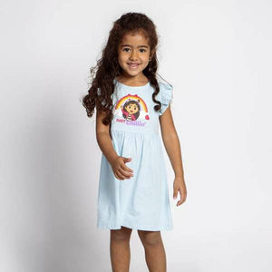 Jurk Gabby's Dollhouse Turkoois-Topper Trend