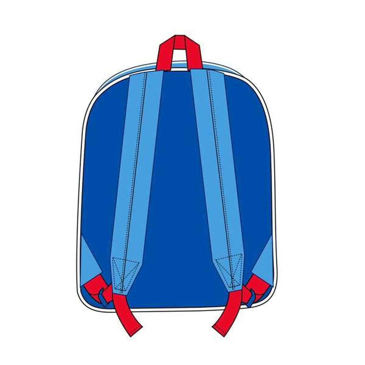 Schoolrugzak Sonic Blauw 21,7 x 28,0 x 9,0 cm-Topper Trend