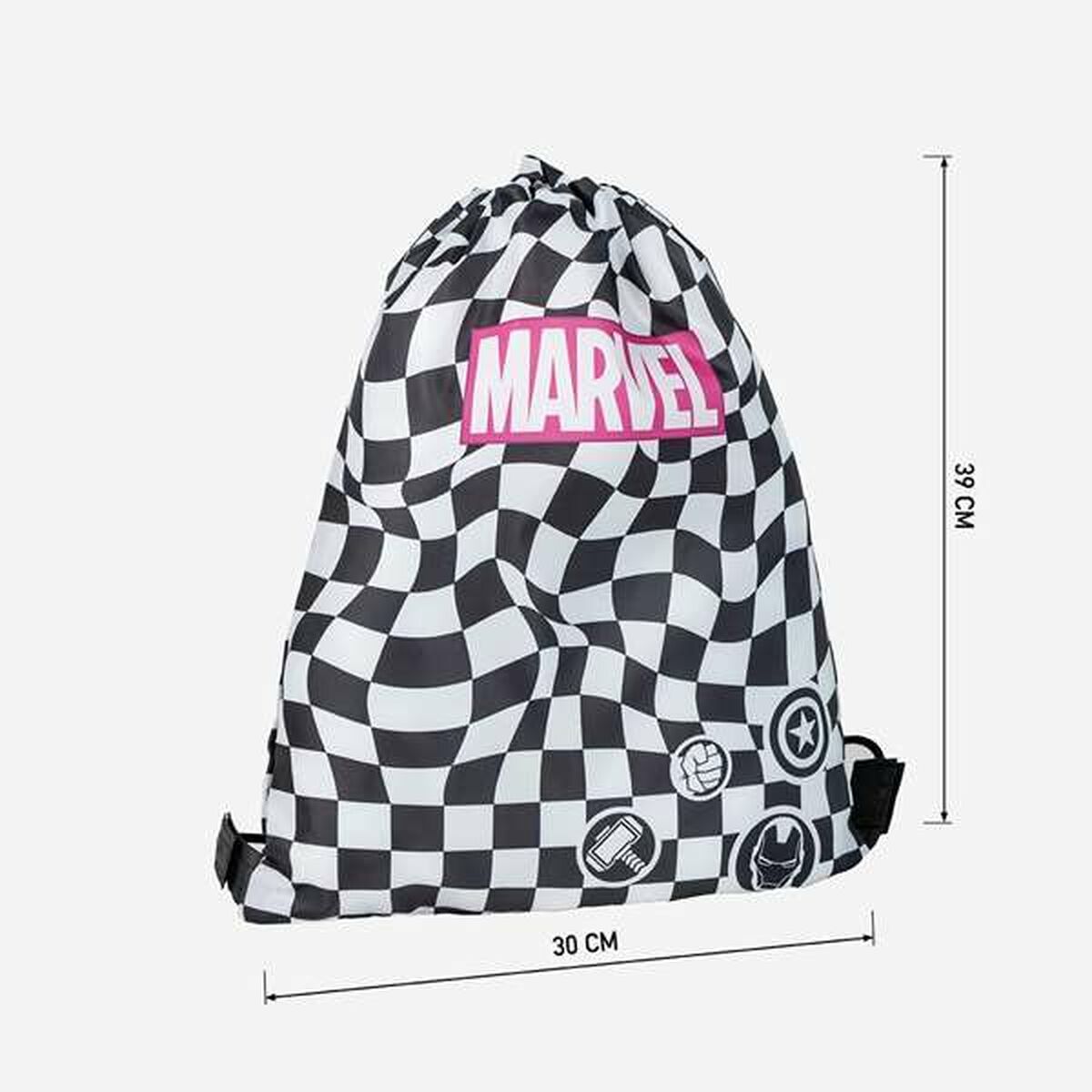Schoolrugzak Marvel Zwart 30 x 39 cm-Topper Trend