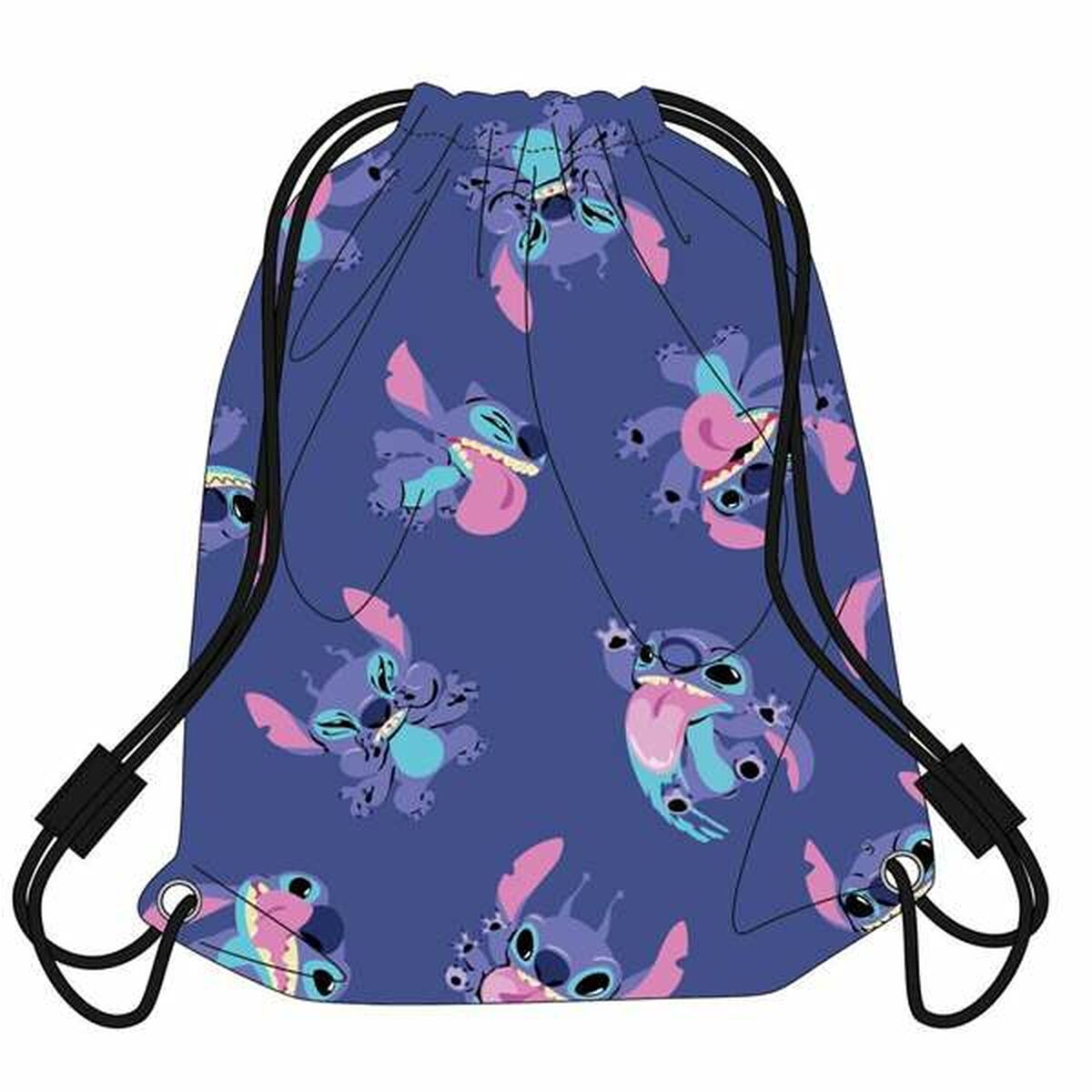Schoolrugzak Stitch Paars 30 x 39 cm-Topper Trend