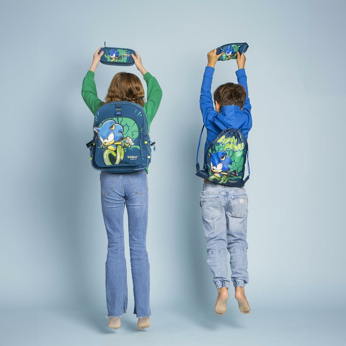Schoolpennenzak Sonic-Topper Trend