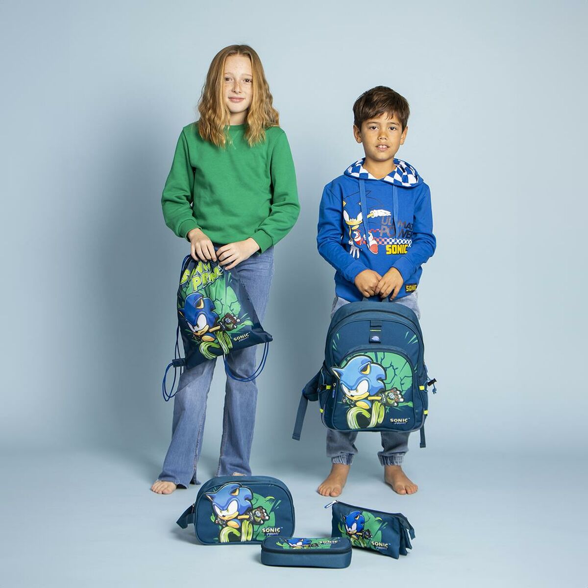 Schoolpennenzak Sonic-Topper Trend