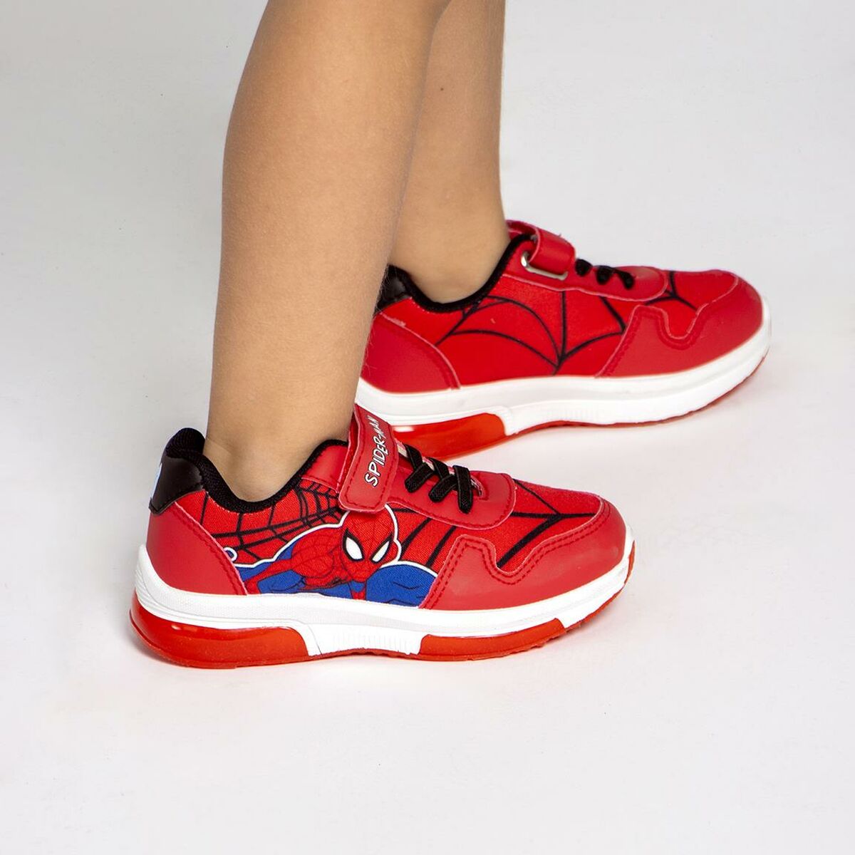 Sportschoenen met LED Spider-Man (Refurbished A)-Topper Trend
