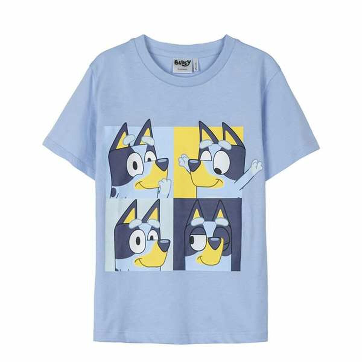 T-Shirt met Korte Mouwen voor kinderen Bluey Licht Blauw 6 Jaar-Topper Trend