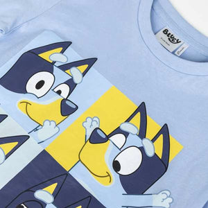 T-Shirt met Korte Mouwen voor kinderen Bluey Licht Blauw 6 Jaar-Topper Trend