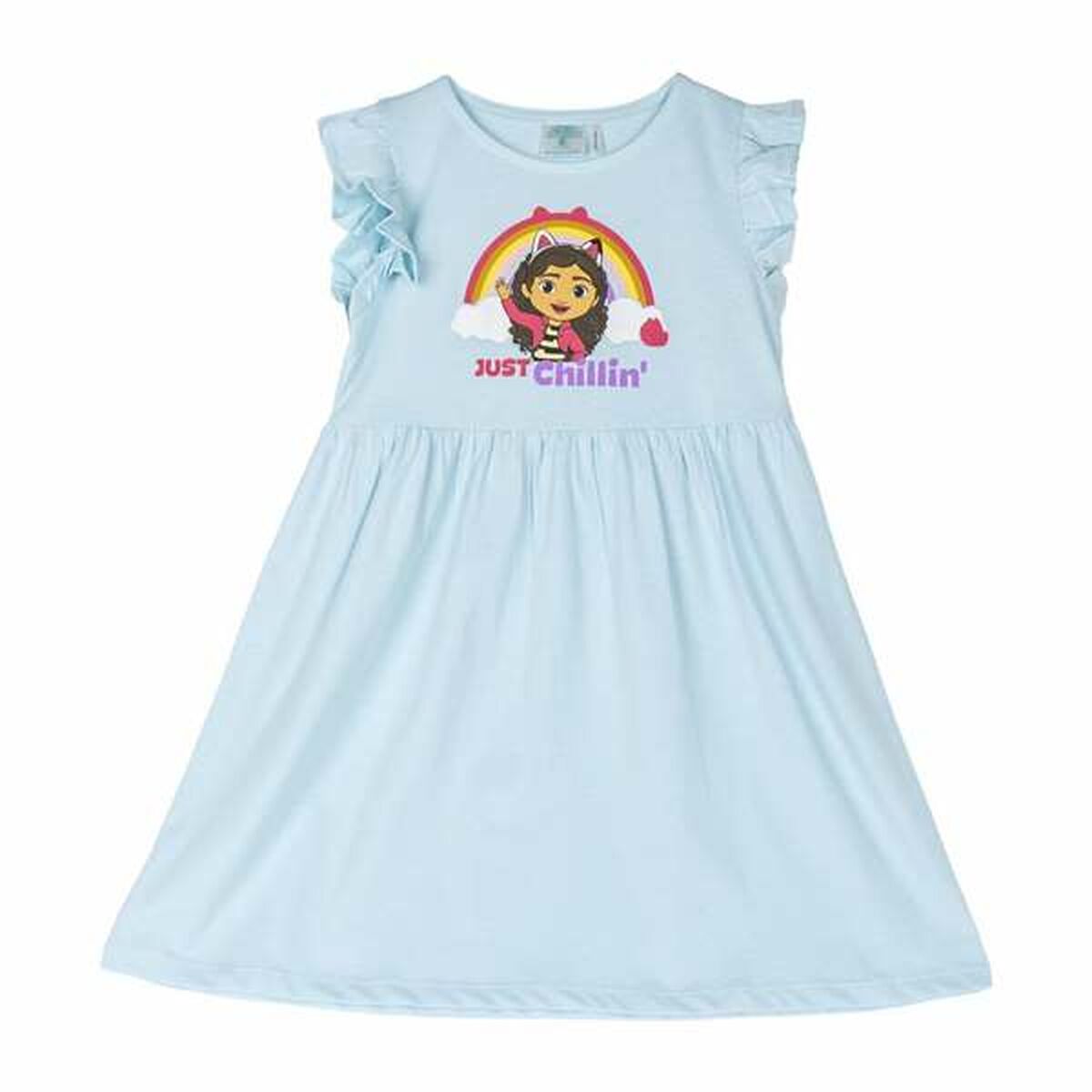 Jurk Gabby's Dollhouse Turkoois-Topper Trend